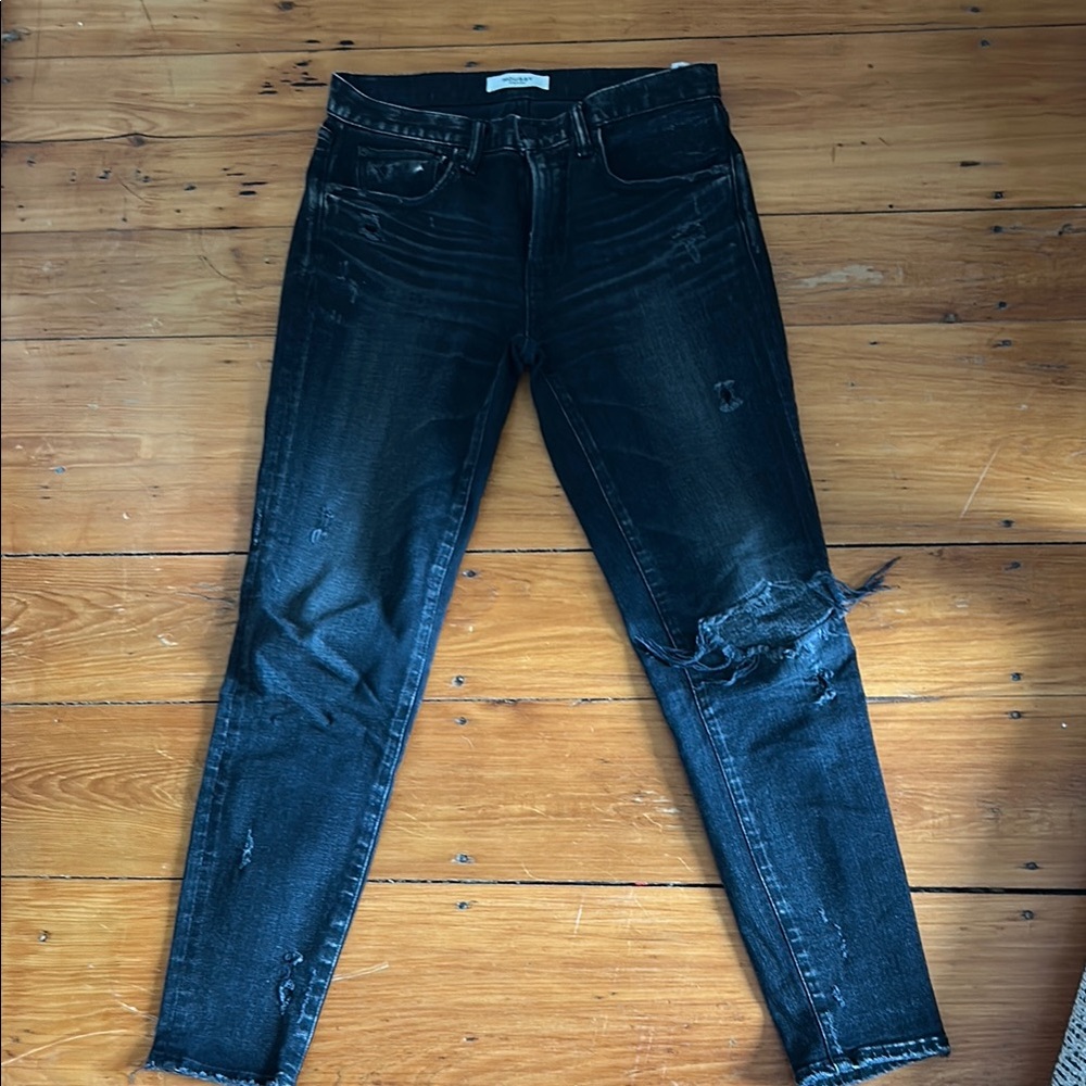 Moussy Vintage Black Skinny Jeans